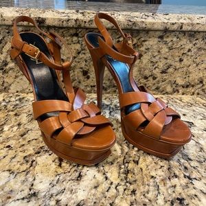 Saint Laurent Tribute Platform Sandals